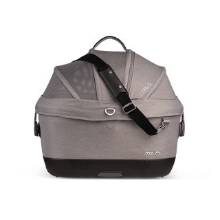 Tavo Pets Maeve iso5x crash tested pet car seat in Merle gray