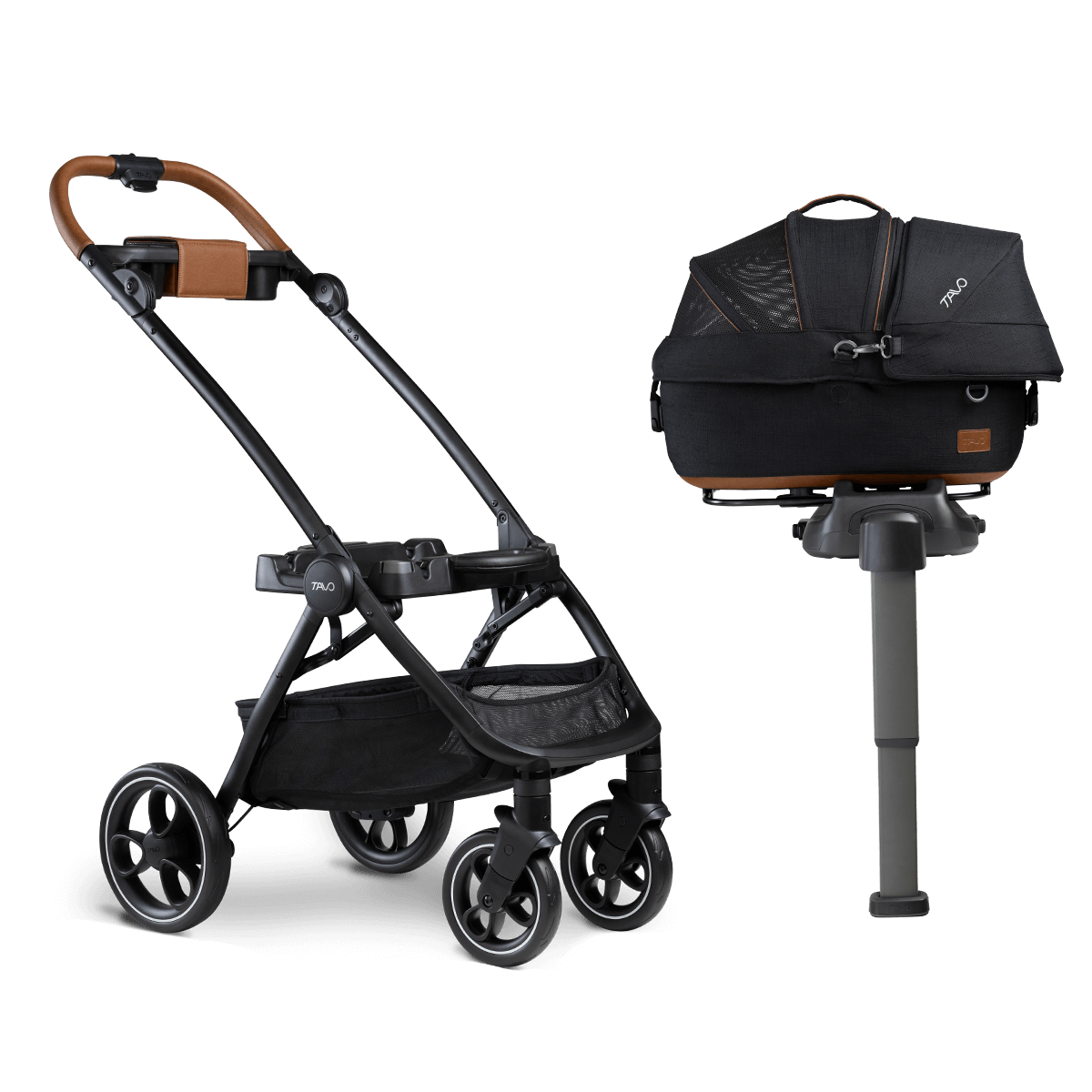 dog stroller accessories Tavo Maeve + Roscoe 3-in-1 Pet Protection System Onyx / Small / Flex