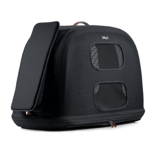 Tavo Pets Crispin large crash-tested pet travel crate in Onyx black side impact protection