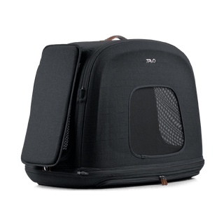 Tavo Pets Crispin medium crash-tested pet travel crate in Onyx black side impact protection