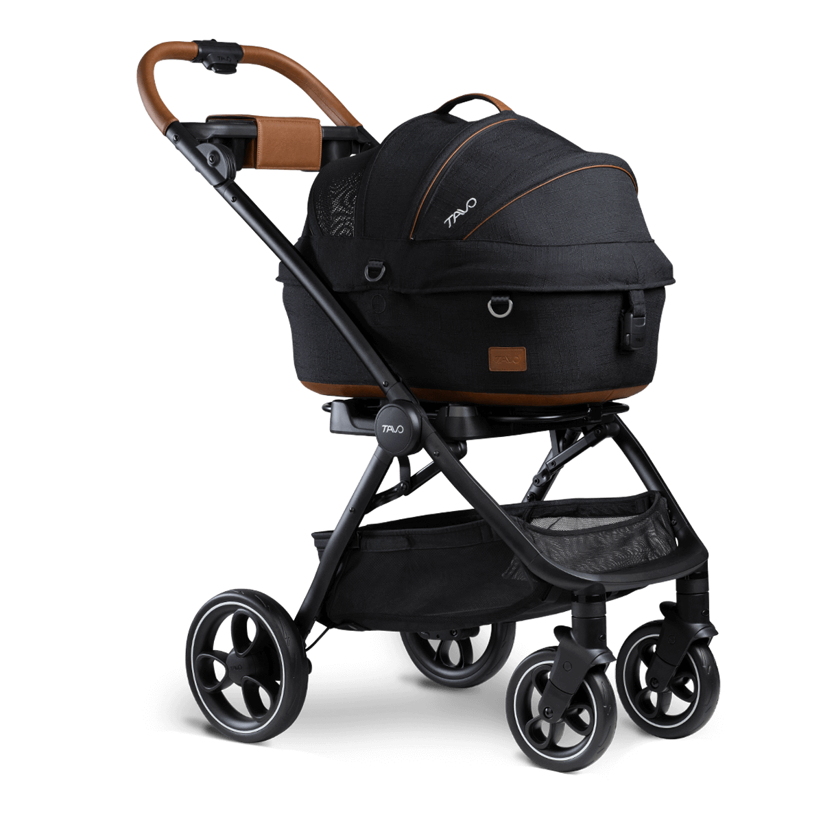 tavo travel stroller 3-in-1 Pet Protection System for safety-tested comfort