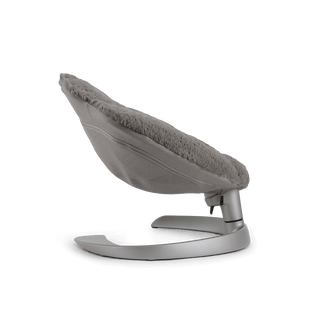 a side view of the shell pet bed in the fashion lunar 