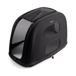 Tavo Pets Crispin large crash-tested pet travel crate in Onyx black spacious interior