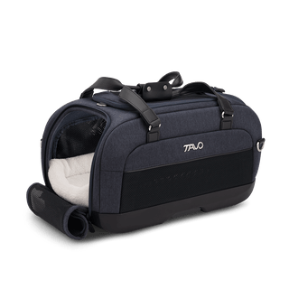 Dupree II pet car seat in the astral fashion showing the comfort mattress pad - view 3