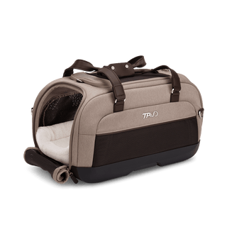 Dupree II pet car seat in the fawn fashion showing the comfort mattress pad - view 3