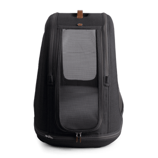 Tavo Pets Crispin large crash-tested pet travel crate in Onyx black ventilated doors