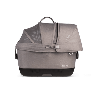 Tavo Pets Maeve iso5x crash tested dog car seat in Merle gray side impact protection
