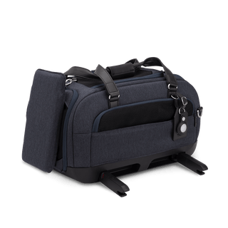 Dupree II pet car seat in the astral fashion showing the Side Impact Protection Guard attached and the integrated ISOFIX latches out - view 4