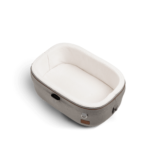 small pet bed with plush lining, merle