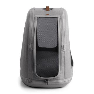 Tavo Pets Crispin large crash-tested pet travel crate in Merle gray ventilated doors