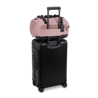 Dupree II pet car seat in the sakura fashion shown on top of luggage using the trolley sleeve - view 6