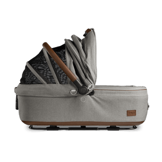 medium pet bed with mesh panels in canopy, merle